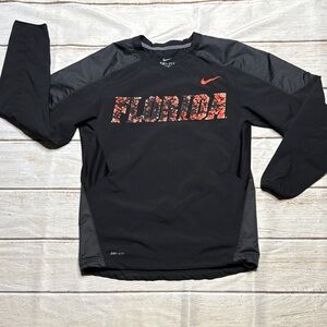 Florida Gator NIKE Dri-Fit Pullover Black V-Neck Women’s Size Small
